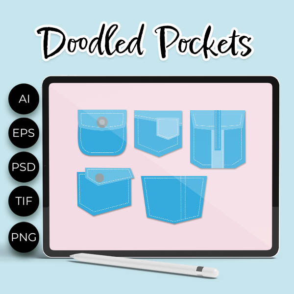 (image for) Doodled Pockets