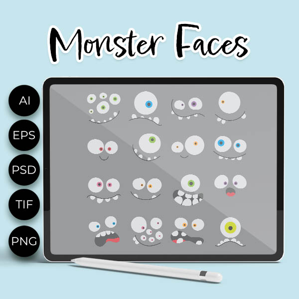 (image for) Monster Faces