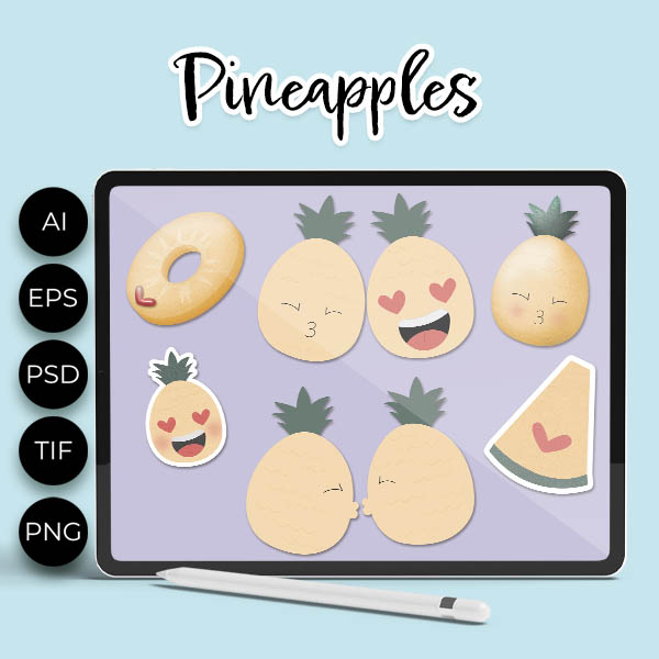 (image for) Pineapples