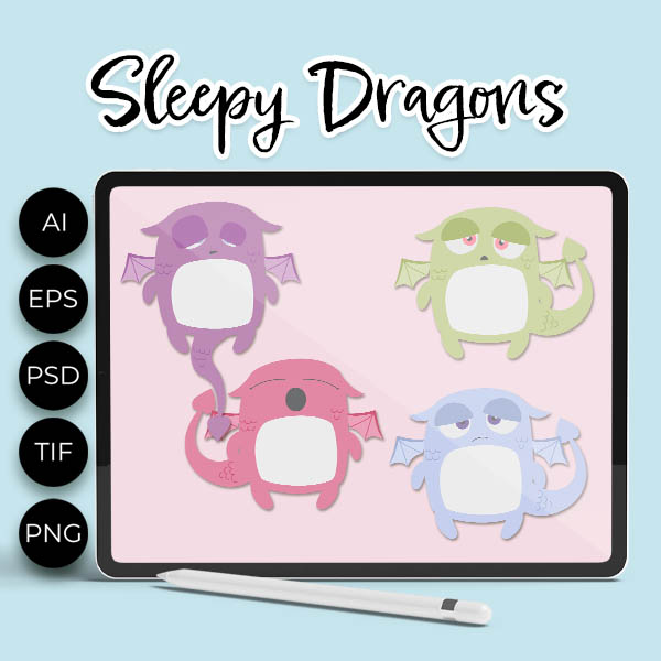 (image for) Sleepy Dragons - Click Image to Close