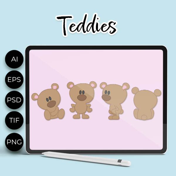(image for) Teddies - Click Image to Close